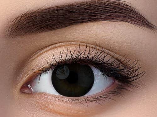 זוג עדשות צבע דגם שחור אטום ללא אישון MY31