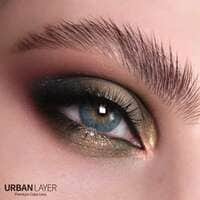 זוג עדשות צבע Seoul Blue