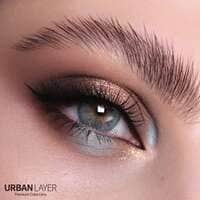 זוג עדשות צבע Seoul Gray