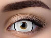 זוג עדשות צבע לבן עם תוחם קוטר גדול 17mm