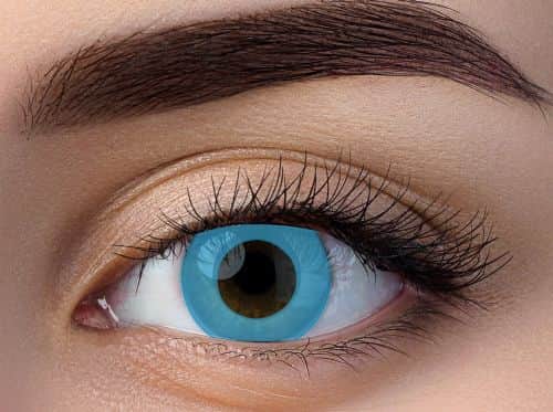 זוג עדשות צבע תכלת אטום ccl 05