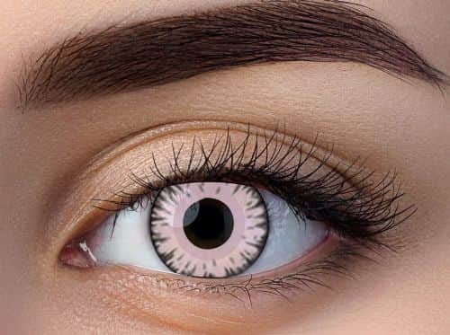 זוג עדשות צבע ורוד קו תוחם ry 47