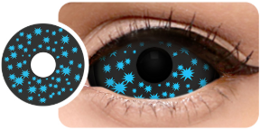 זוג עדשות סקלרה 22 מ"מ דגם Summer Night