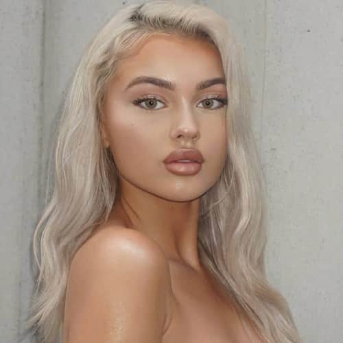 זוג עדשות צבע Cloud Brown