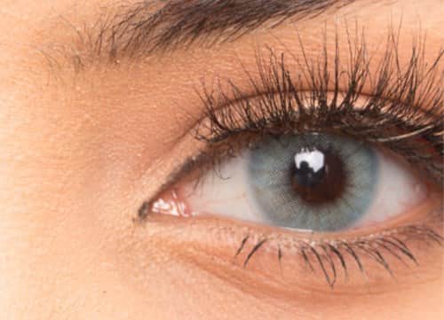 זוג עדשות צבע Topaz