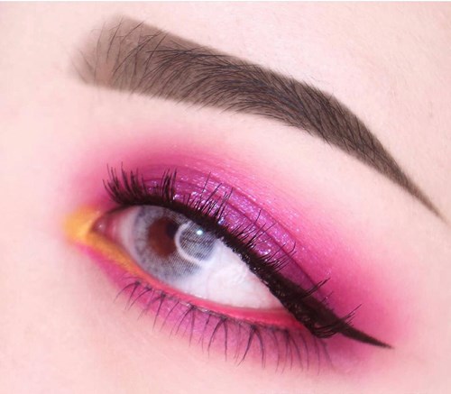 זוג עדשות צבע Paris Blue