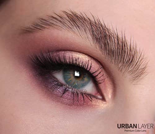 זוג עדשות צבע Broadway Blue