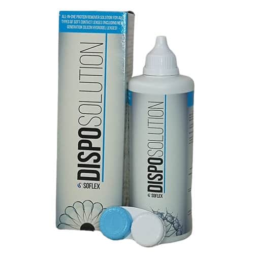 תמיסה גדולה לעדשות מגע-dispo 350ml