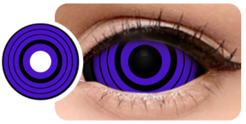 זוג עדשות סקלרה 22 מ"מ דגם ריננגאן נארוטו