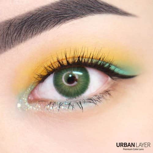 זוג עדשות צבע New York N Green