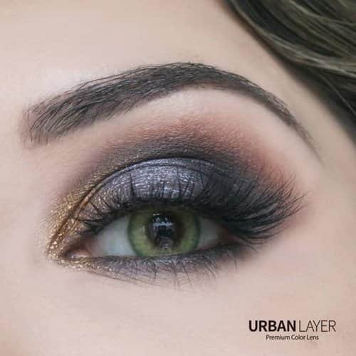 זוג עדשות צבע Sofia Emerald